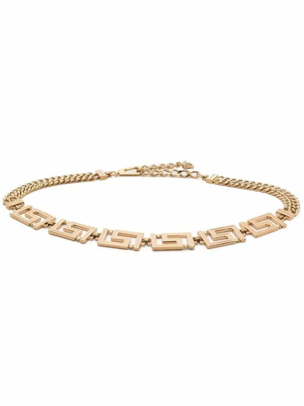 Versace  Greca chain belt