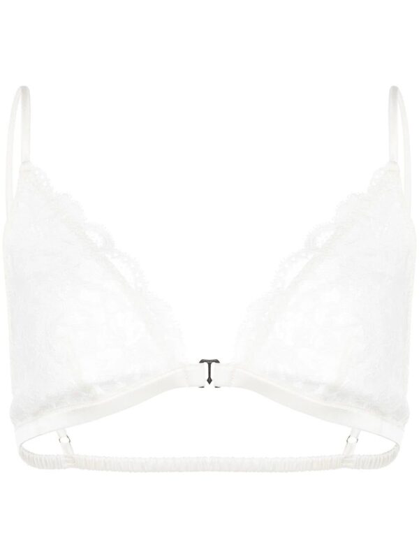 Fleur Du Mal  Charlotte lace triangle bra