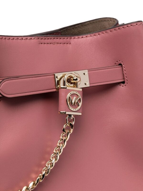 Michael Kors padlock detail shoulder bag - Image 4
