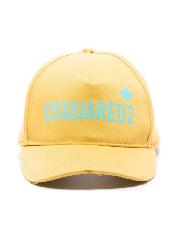 DSQUARED2 logo-print baseball cap