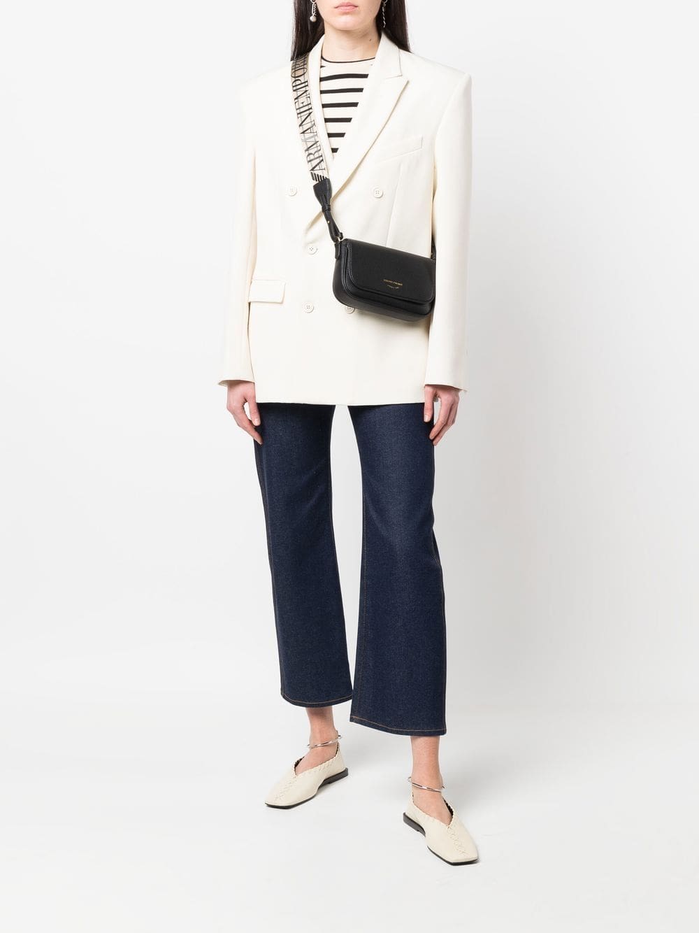 Emporio Armani logo strap cross body bag - Image 2