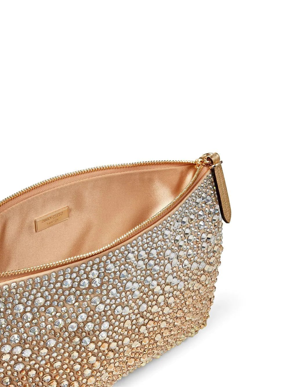 Jimmy Choo Callie crystal-embellished clutch bag - Image 4