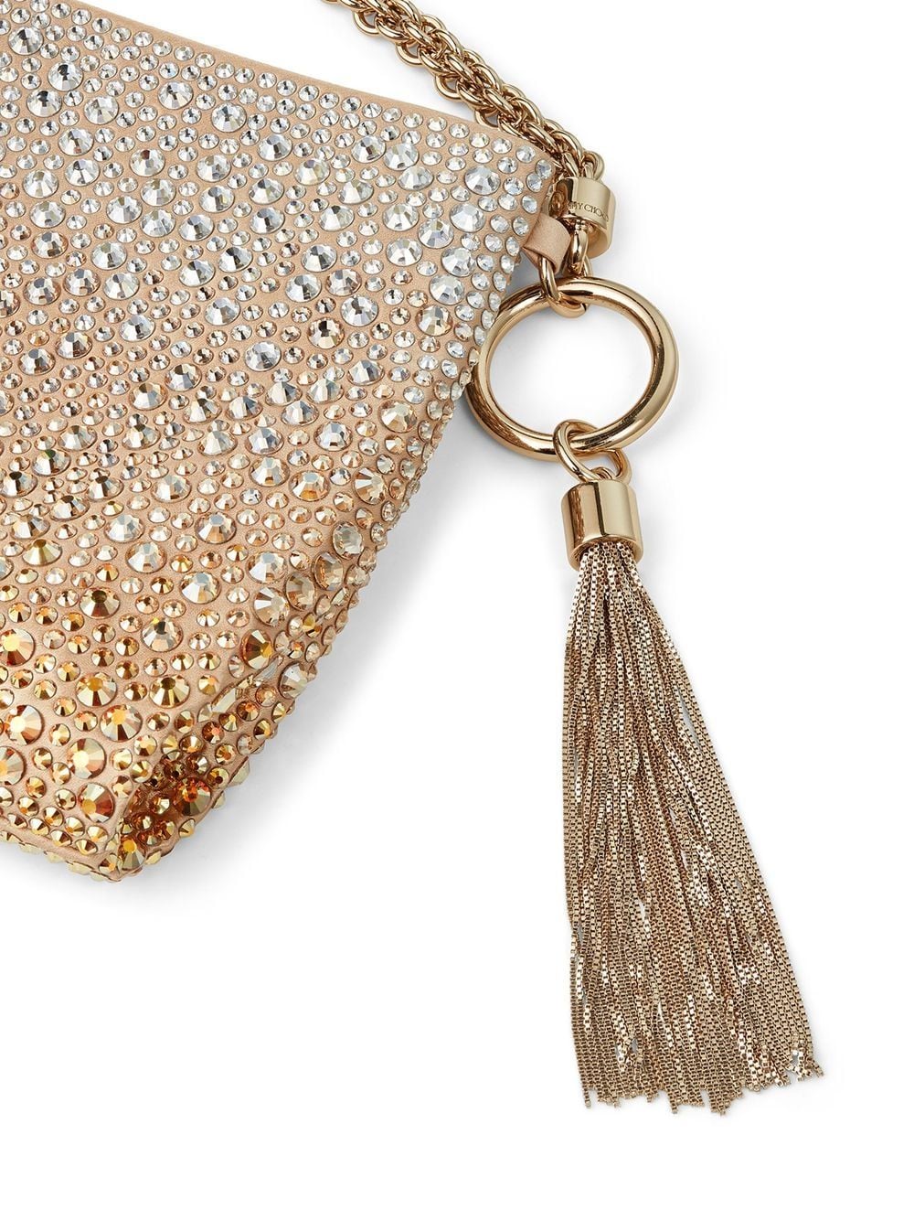 Jimmy Choo Callie crystal-embellished clutch bag - Image 5