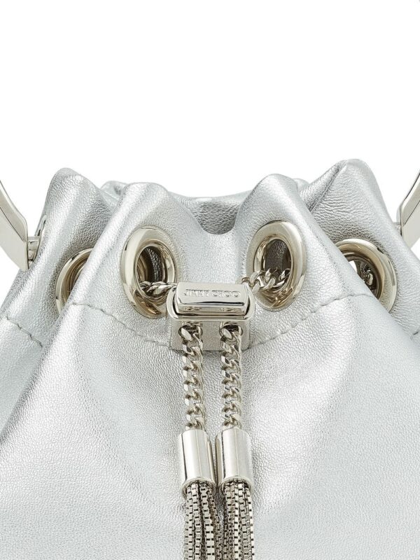 Jimmy Choo Bon Bon micro bucket bag - Image 5