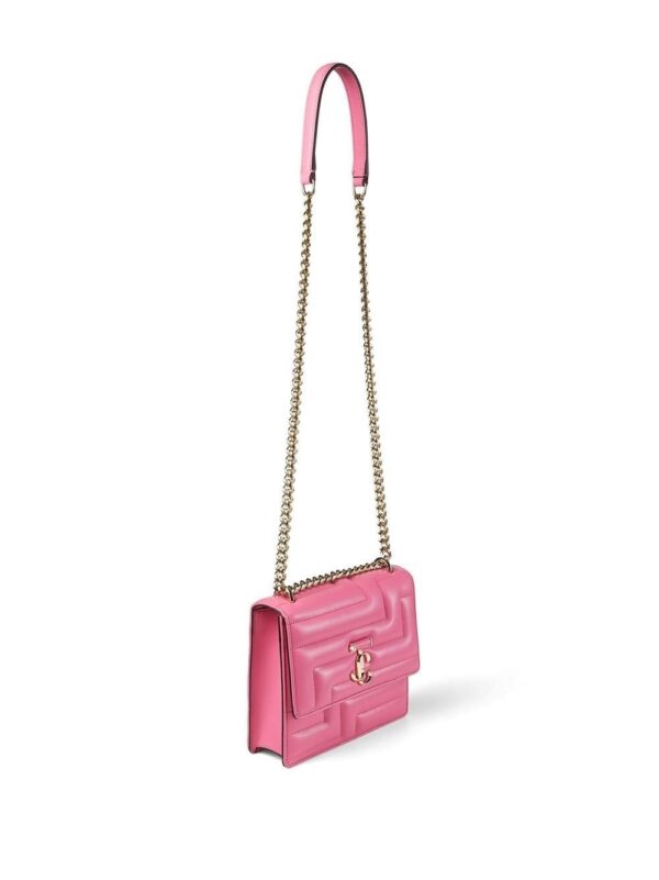 Jimmy Choo Avenue Quad quilted shoulder bag - Image 5