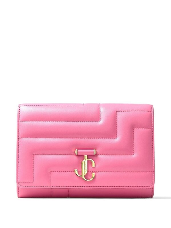 Jimmy Choo Avenue quilted clutch