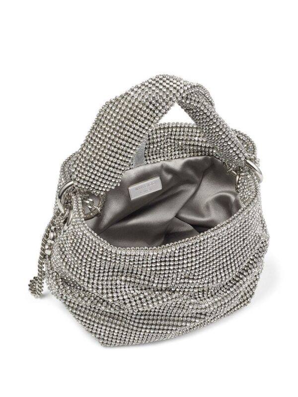 Jimmy Choo Bonny crystal-embellished tote bag - Image 5