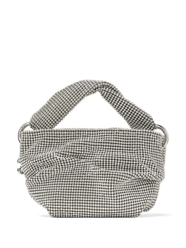 Jimmy Choo Bonny crystal-embellished tote bag