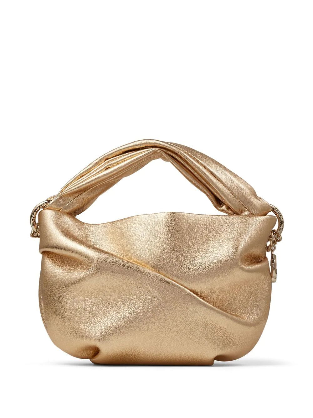 Jimmy Choo Bonny metallic-effect tote bag