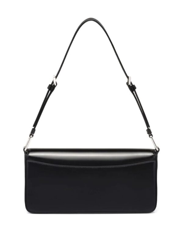Prada  Femme brushed-leather shoulder bag - Image 3