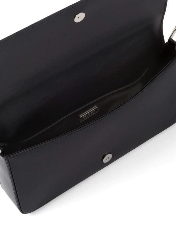 Prada  Femme brushed-leather shoulder bag - Image 6