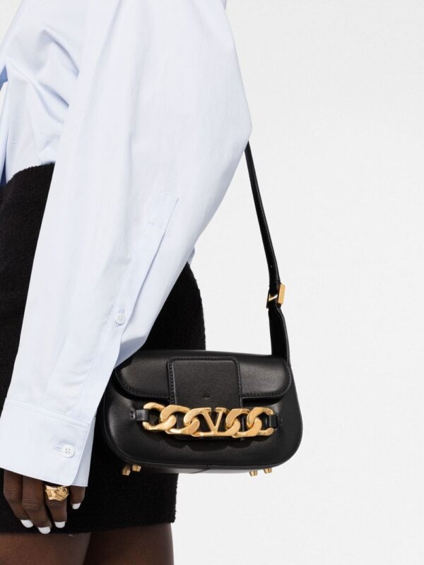 Valentino Garavani VLogo leather crossbody bag - Image 3