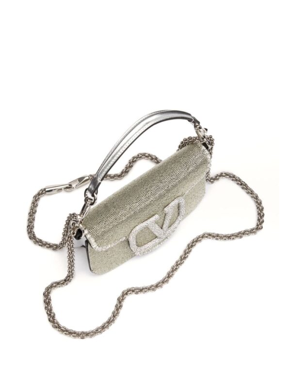 Valentino Garavani small Locò embroidered shoulder bag - Image 5