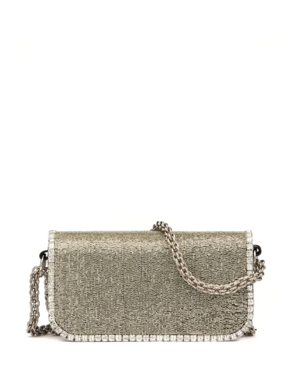 Valentino Garavani small Locò embroidered shoulder bag - Image 2