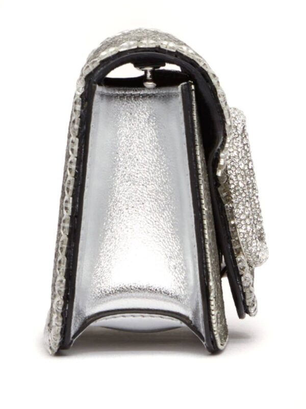 Valentino Garavani small Locò embroidered shoulder bag - Image 4