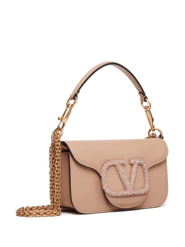 Valentino Garavani small Locò embellished shoulder bag - Image 4