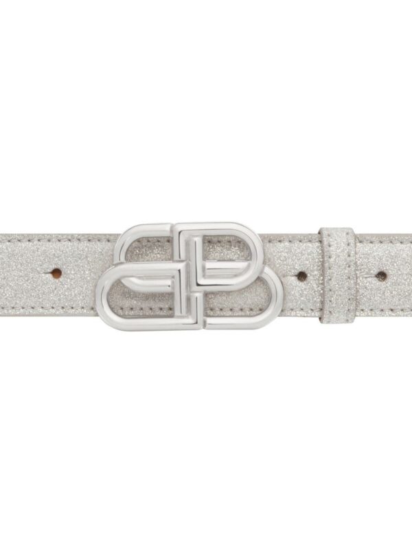 Balenciaga  BB-logo glittery belt - Image 2
