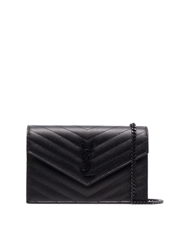 Saint Laurent  Monogram chain wallet crossbody bag