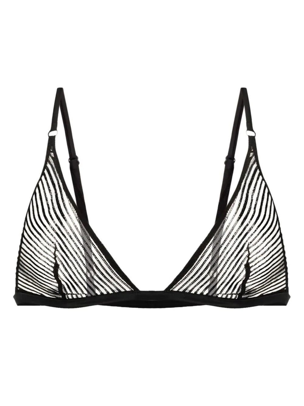 Kiki de Montparnasse striped lace soft bra