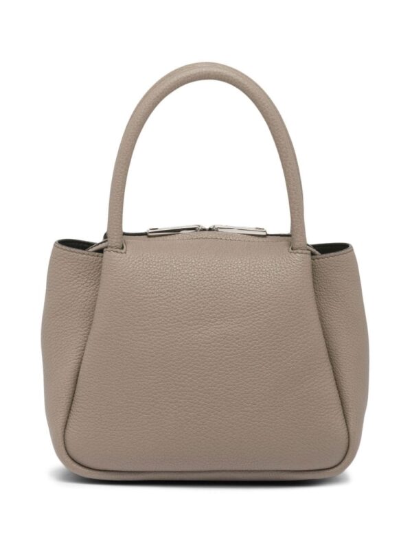 Prada logo-embellished leather mini bag - Image 3