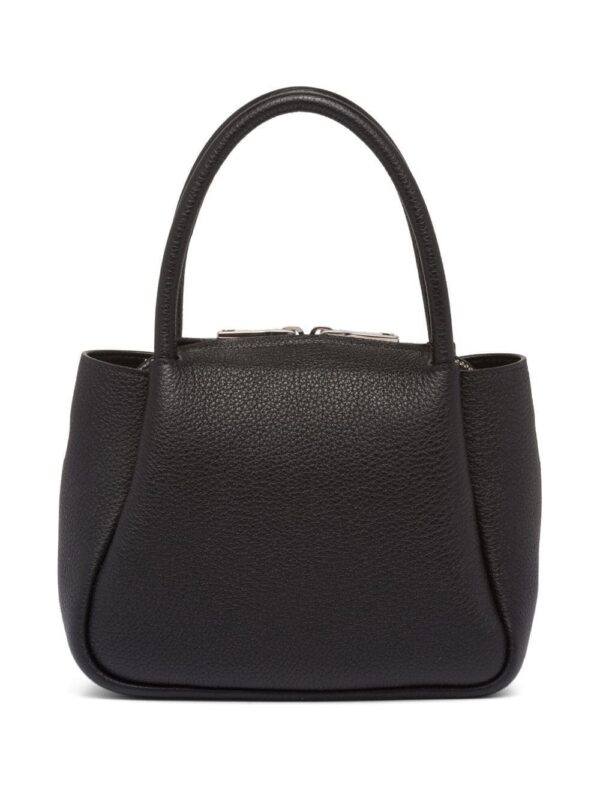 Prada logo-embellished leather mini bag - Image 3