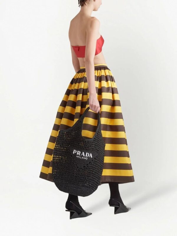 Prada interwoven logo tote bag - Image 2