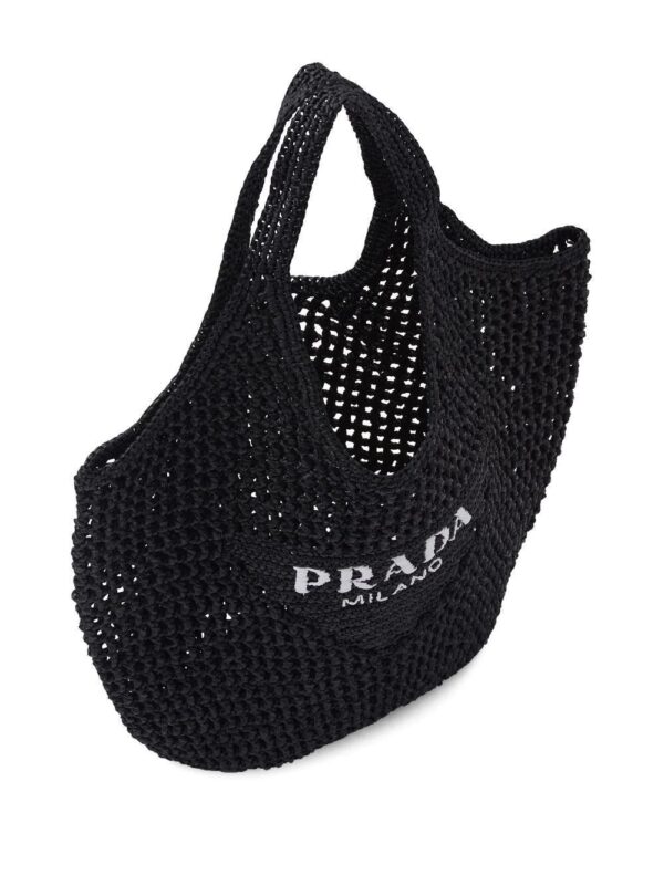 Prada interwoven logo tote bag - Image 4