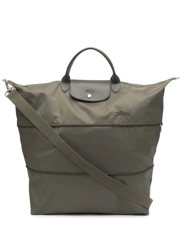 Longchamp  Le Pliage Green expandable holdall