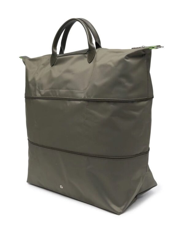 Longchamp  Le Pliage Green expandable holdall - Image 2