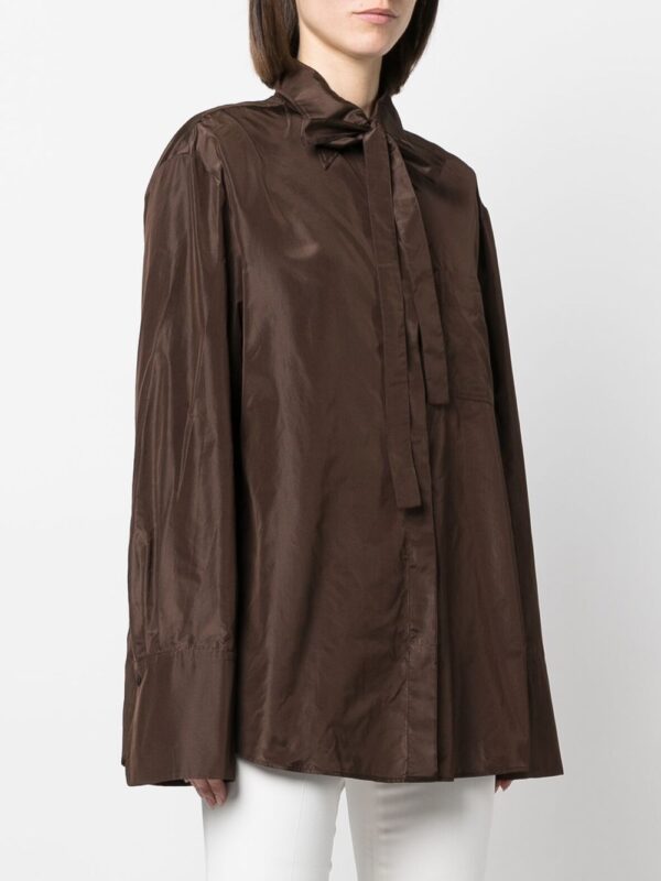 Valentino Garavani  long-sleeved silk shirt - Image 3