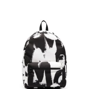 Alexander Mcqueen graffiti-print backpack