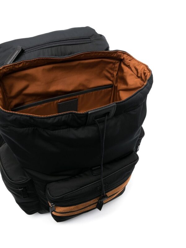 Zegna stripe-trim backpack - Image 5