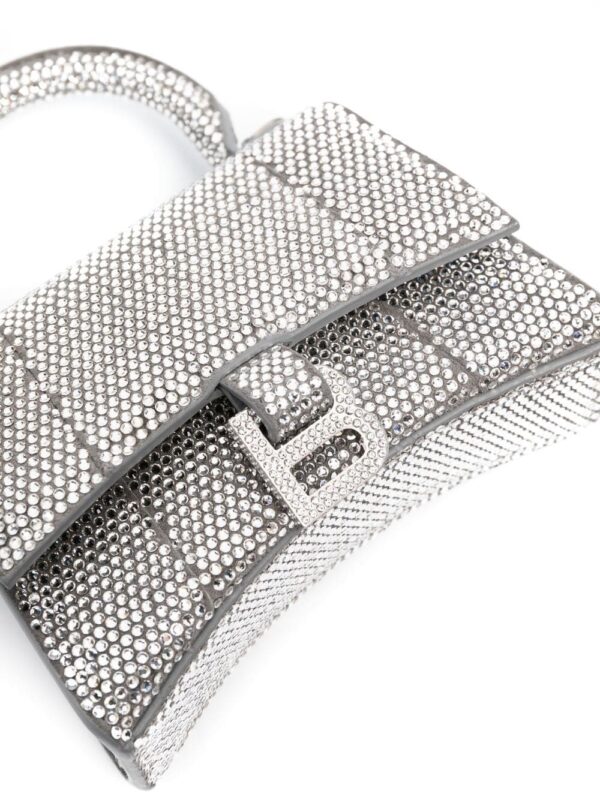 Balenciaga Hourglass crystal-embellished mini bag - Image 4