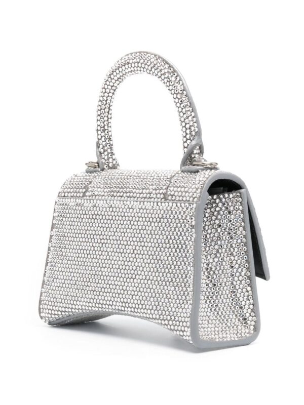 Balenciaga Hourglass crystal-embellished mini bag - Image 3
