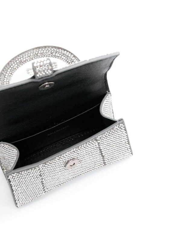 Balenciaga Hourglass crystal-embellished mini bag - Image 5