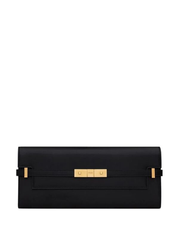 Saint Laurent  Manhattan rectangular clutch