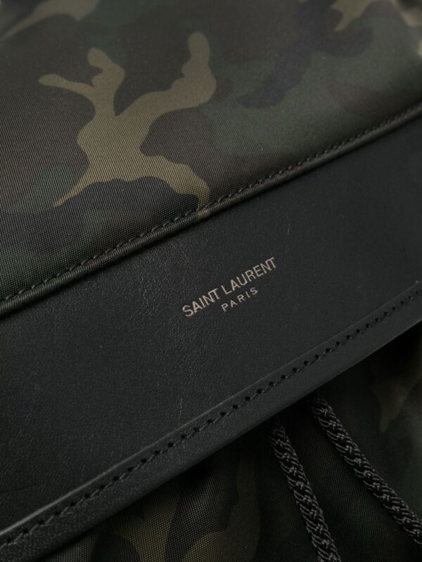 Saint Laurent Hunt camouflage-print backpack - Image 3
