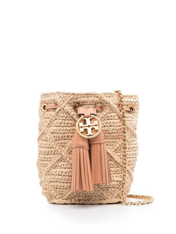 Tory Burch tassel-detail bucket bag