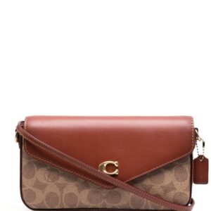 Coach monogram-pattern crossbody bag