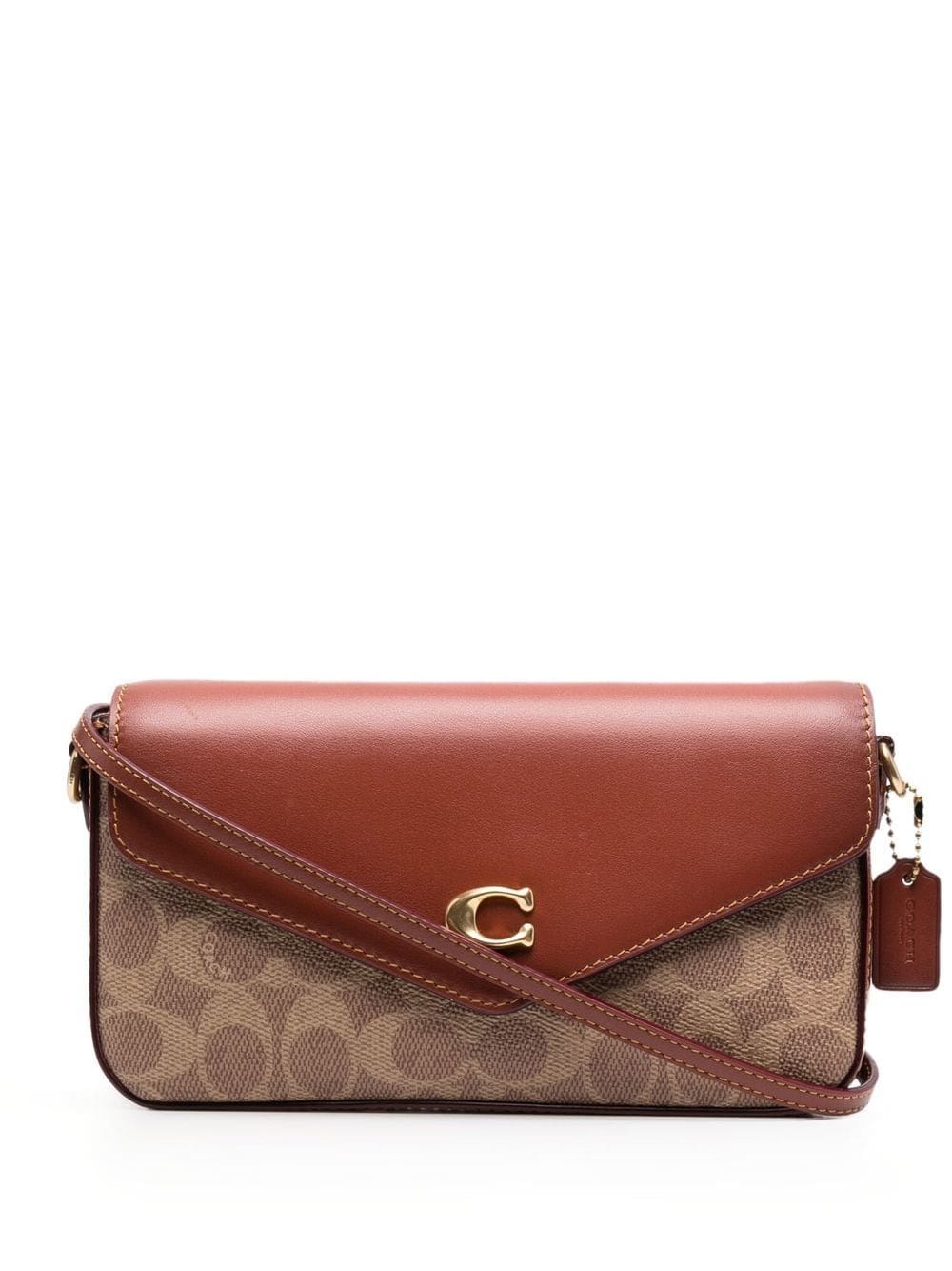 Coach monogram-pattern crossbody bag