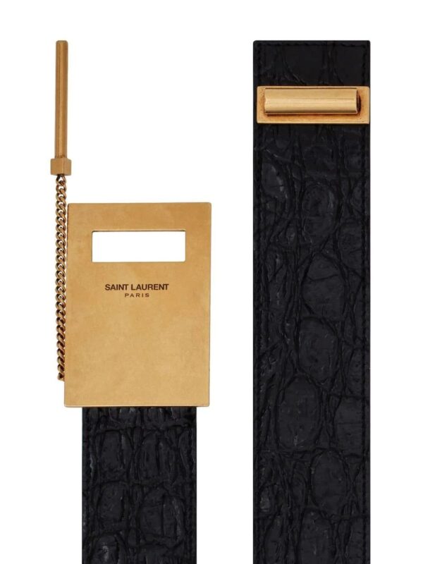 Saint Laurent  bar-pin fastening belt - Image 2