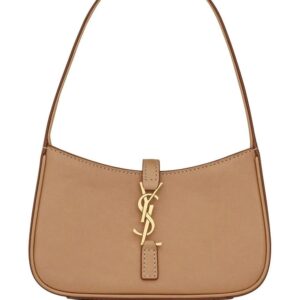 Saint Laurent logo-plaque shoulder bag