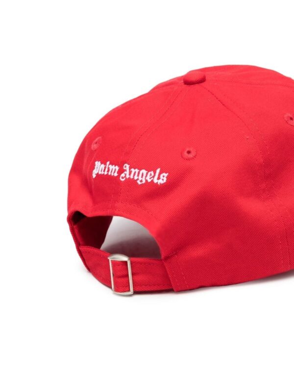 Palm Angels logo-print baseball cap - Image 2