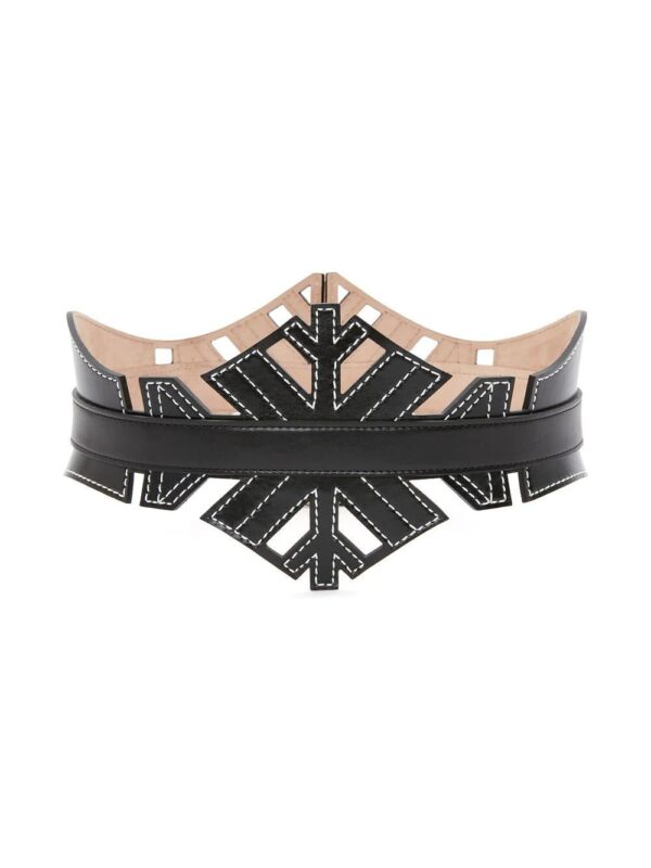 Alexander McQueen  cut-out buckle belt - Image 2