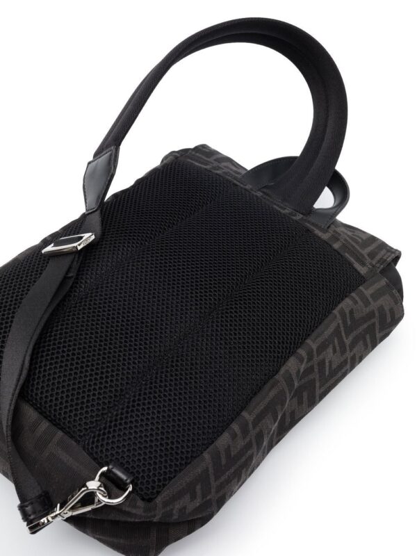FENDI monogram logo-print backpack - Image 4