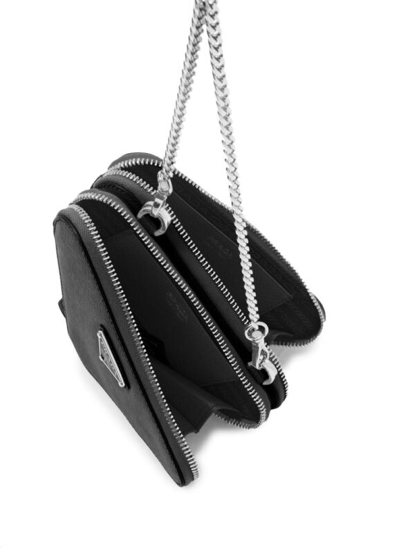 Prada mini Triangle crossbody bag - Image 4