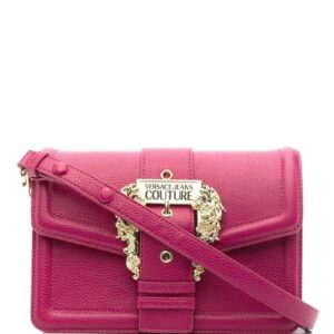 Versace Baroque-buckle shoulder bag