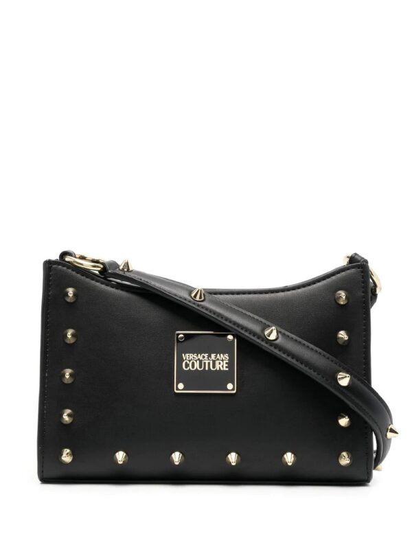 Versace Jeans Couture  spike-studs shoulder bag