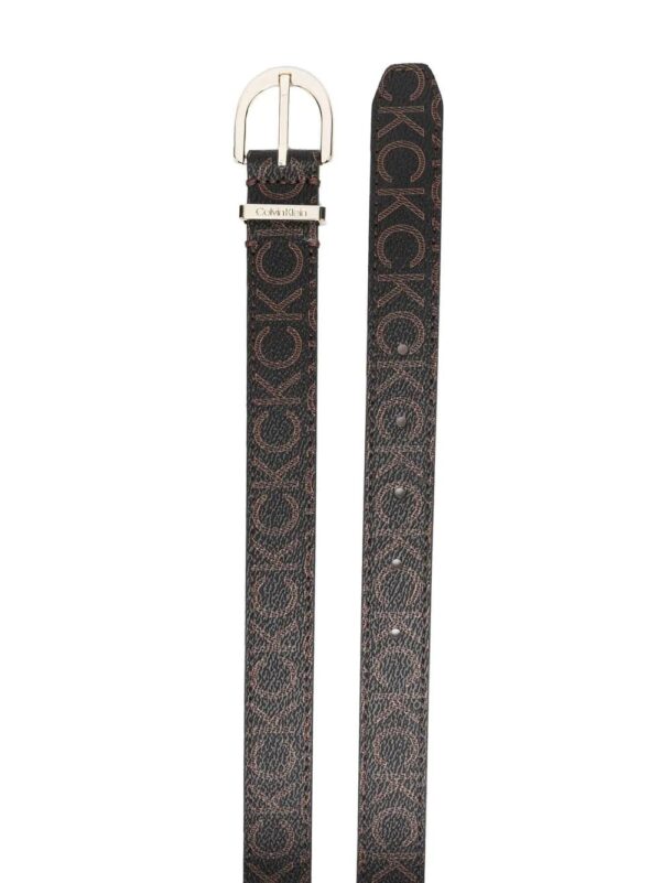 Calvin Klein  logo print buckle belt - Image 2