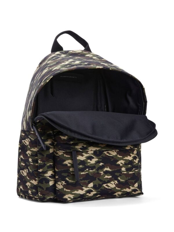Giuseppe Zanotti Bud camouflage-print backpack - Image 5